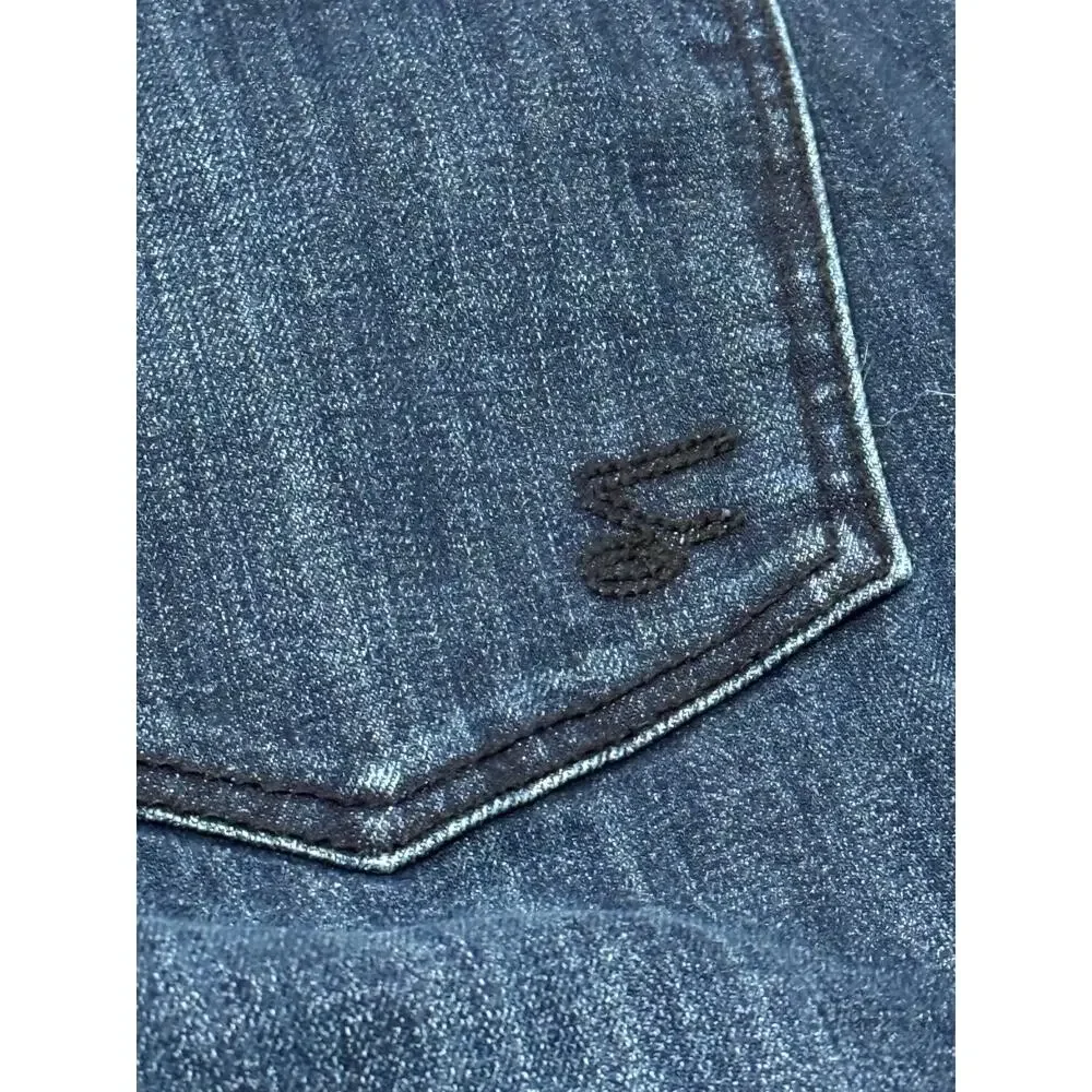 Seven7 Tummyless High Rise Bootcut Jeans Dark Wash Size 16